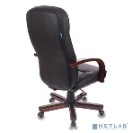 Кресло Бюрократ T-9908/WALNUT черный, кожа, фото17