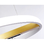 Светильник Ambrella light FL51488 WH/GD белый/золото 62W 3000K-6400K D600*1000 (ПДУ ИК), фото5
