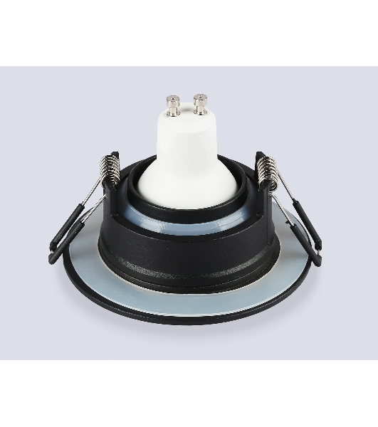 Светильник Ambrella light TN1142 BK черный IP44 GU5.3 D95*38