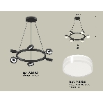 Светильник Ambrella light XB9193203/6 SBK/FR/CL черный песок/белый матовый/прозрачный GX53 (C9193, N8399), фото4