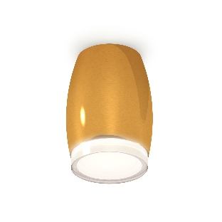 Светильник Ambrella Light XS1125021 PYG/FR/CL золото желтое полированное/белый матовый/прозрачный MR16 GU5.3 (C1125, N7160)