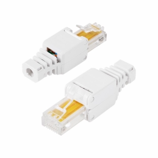 Разъем Rexant RJ-45(8P8C) под витую пару, UTP, категория 5e, самозажимной