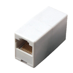Проходной адаптер Rexant, RJ-45(8P-8C), UTP неэкранированный, категория 5e, (гнездо-гнездо)