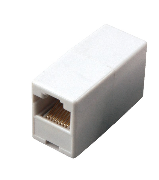 Проходной адаптер Rexant, RJ-45(8P-8C), UTP неэкранированный, категория 5e, (гнездо-гнездо)