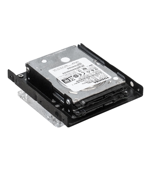 Салазки (переходник) ExeGate EX292544RUS HD-22T3M металлические для установки 2xHDD/SSD 2.5' в отсек 3.5'