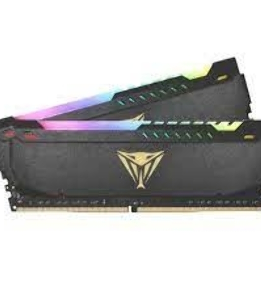 Оперативная память Patriot Viper Steel, DDR4, 32GB (2x16GB), 3600MHz, CL20, DIMM, с радиатором, RGB, черный
