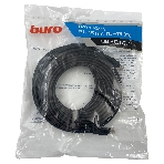 Патч-корд Buro UTP 4 пары cat.5e CCA molded 20м черный RJ-45 (m)-RJ-45 (m), фото 1