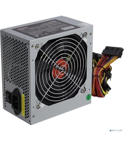 Блок питания ExeGate UN550 (EX282069RUS), ATX550Вт, 120мм, серебряный
