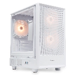 Компьютерный корпус HSPD M310, Mesh Mini-tower, белый, TG, 0.4 SPCC, 3x120мм ARGb mATX, mITX 180/280/160мм 1x2.5', 1x3.5', 4xPCI 2xUSB-A 3.0 452x277x418мм, фото12