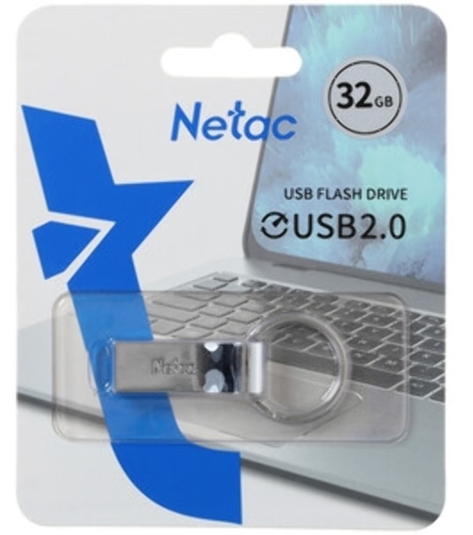 Флешка USB Netac U275 USB 2.0 32Gb, retail version