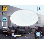 Потолочный светодиодный светильник Ambrella light FZ1077 WH белый 21W 6400K D330*90 (Без ПДУ), фото 1