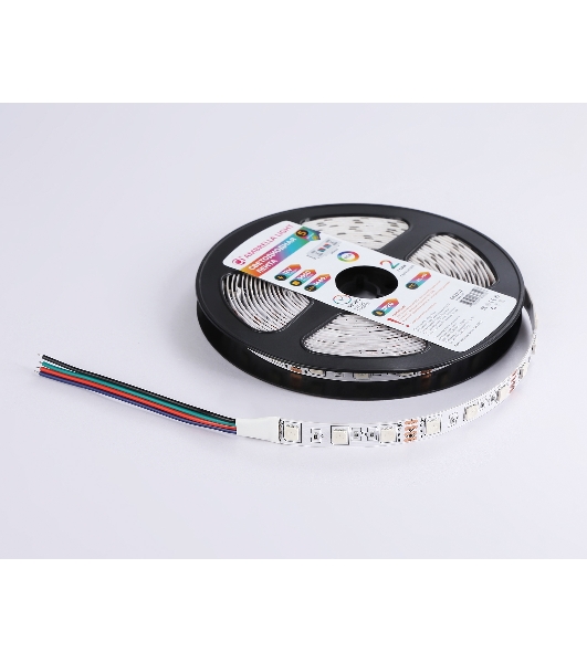 Светодиодная лента Ambrella light GS2202 5050 60Led/ 14.4 m/ 12V IP20 RGB/ 5000*10*1.87mm (4 конт.)