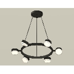 Светильник Ambrella light XB9193203/6 SBK/FR/CL черный песок/белый матовый/прозрачный GX53 (C9193, N8399), фото3