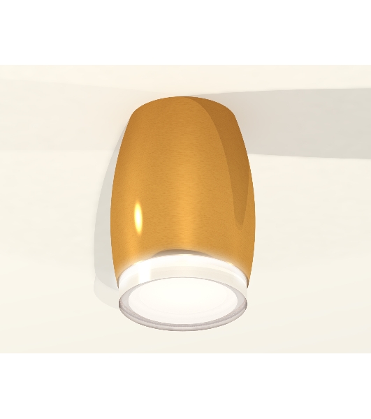 Светильник Ambrella Light XS1125021 PYG/FR/CL золото желтое полированное/белый матовый/прозрачный MR16 GU5.3 (C1125, N7160)