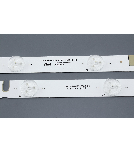 Светодиодная подсветка TV 50' ZDCX50D14R/L-ZC14F-02 (комплект 10шт)