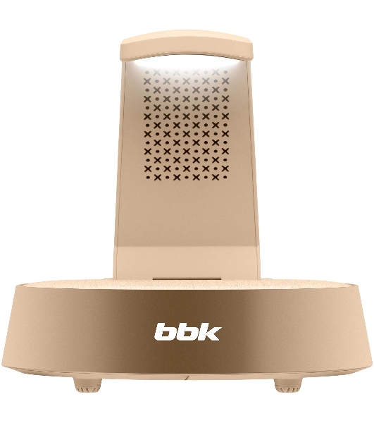 Портативная колонка BBK BTA1110 золотистый 10W 2.0 BT 10м 1800mAh