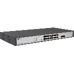 Коммутатор Unmanaged Switch 16x1000Base-T PoE, 2x1000Base-X SFP, PoE Budget 200W, Long-range PoE up to 250m, 19' w/brackets, фото12
