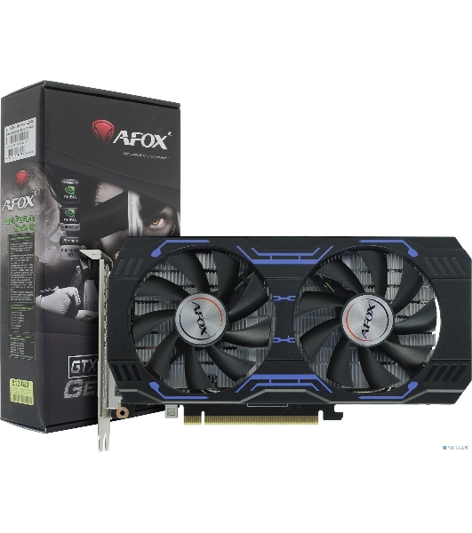Видеокарта Afox GTX1660Ti 6Gb GDDR6 192-Bit DP DVI HDMI DUAL FAN RTL
