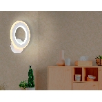 Настенный светодиодный светильник FA8812 WH белый 11W 190*220*50, фото5
