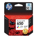 Картридж струйный HP 650 CZ102AE многоцветный для HP DJ IA 2515/2516 (200 стр.), фото 1