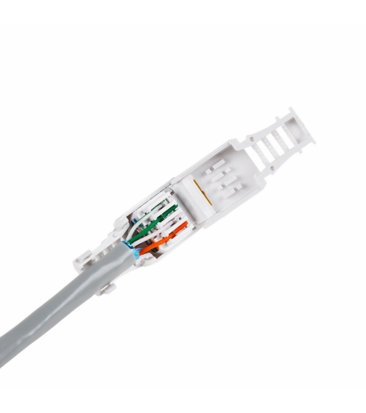 Разъем Rexant RJ-45(8P8C) под витую пару, UTP, категория 5e, самозажимной