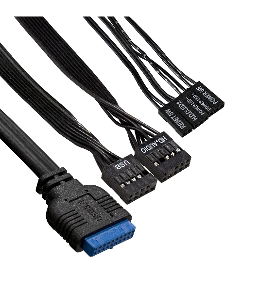 Компьютерный корпус Minitower ExeGate BAA-114U2 (mATX, без БП, 1хUSB+2хUSB 3.0, аудио, черный)