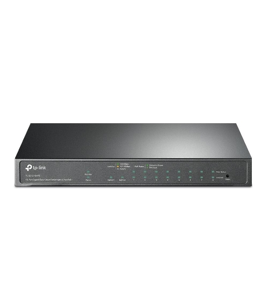 Коммутатор TP-Link TL-SG1210MPE Easy Smart 10-портовый гигабитный с 8 портами PoE+