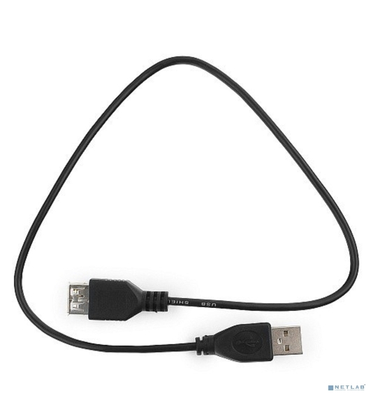 Кабель-удлинитель Гарнизон USB 2.0, AM/AF, 1м, пакет (GCC-USB2-AMAF-1M)