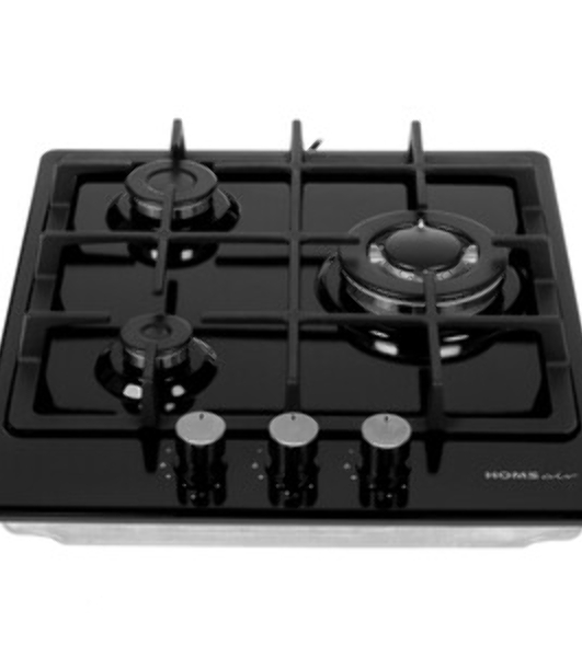 Газовая варочная панель HOMSair HGE433TGCBK