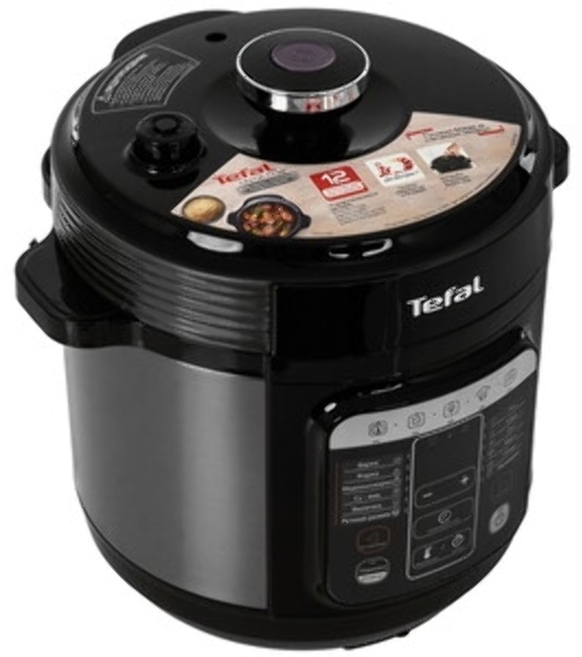 Мультиварка-скороварка Tefal CY601832, 1000Вт, черный