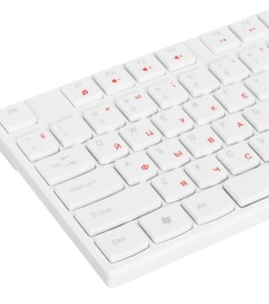 Клавиатура проводная мультимедийная Smartbuy ONE 238 USB белая (SBK-238U-W)/20