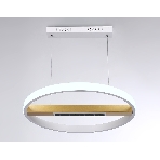 Светильник Ambrella light FL51488 WH/GD белый/золото 62W 3000K-6400K D600*1000 (ПДУ ИК), фото 1