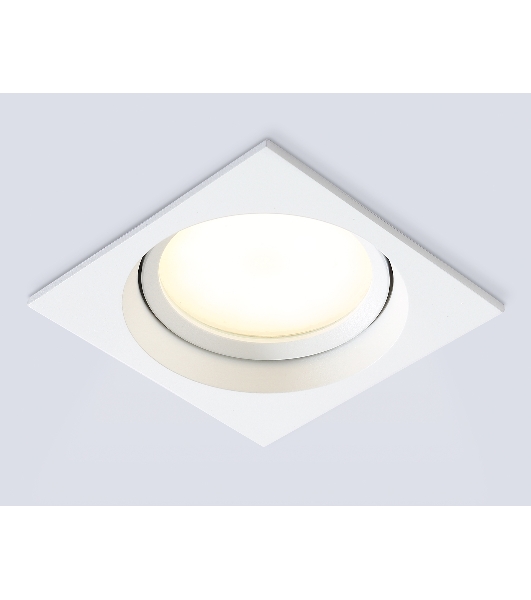Светильник Ambrella light TN6655 WH белый IP44 GX53 110*110*48