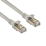Патч-корд ExeGate FTP-RJ45-RJ45-C5e-CU-0,5M-GY, FTP, cat.5e, 0.5м, медь, серый, фото 1