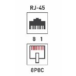 Проходной адаптер Rexant, RJ-45(8P-8C), UTP неэкранированный, категория 5e, (гнездо-гнездо), фото4