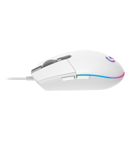 Мышь проводная Logitech G102 LIGHTSYNC белый, 8000 dpi, USB, кнопки - 6