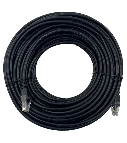 Патч-корд Buro UTP 4 пары cat.5e CCA molded 30м черный RJ-45 (m)-RJ-45 (m)