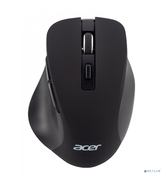 Мышь беспроводная Acer OMR140 черный, 1600 dpi, радиоканал, USB, кнопки - 6