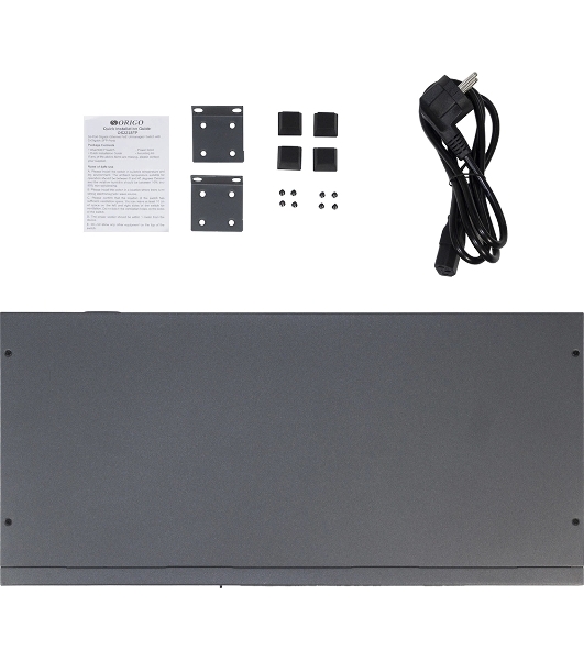 Коммутатор Unmanaged Switch 16x1000Base-T PoE, 2x1000Base-X SFP, PoE Budget 200W, Long-range PoE up to 250m, 19' w/brackets