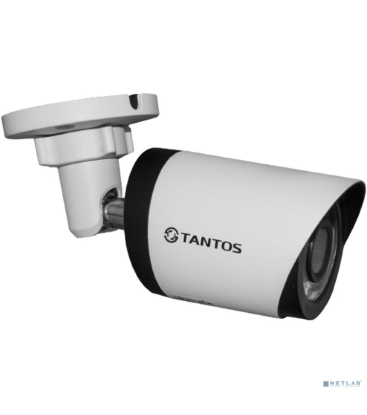 Видеокамера IP уличная Tantos TSi-Pe25FP 2 мегапиксельная с фиксированным объективом и питанием PoE