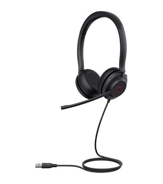 Гарнитура Yealink UH35 Dual UC чёрный, проводная, USB