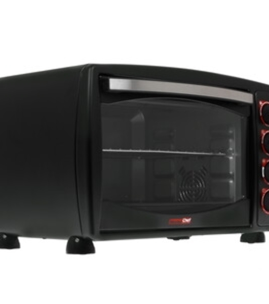 Мини-печь Centek CT-1531-42 CONVECTION (черн) 42л 1600Вт, 5 режимов, конвекция