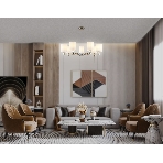 Люстра Ambrella light LH72373/7 DBS/WH темная латунь/белый E14/7 max 40W D840*720, фото7