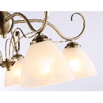 Светильник Ambrella light TR3046/5 SB/FR бронза/белый матовый E27/5 max 40W D595*285, фото 1