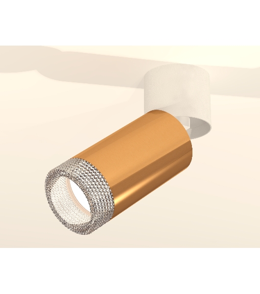 Светильник Ambrella Light XM6327031 PYG/WH/CL золото желтое полированное/белый /прозрачный (A2220, C6327, N6150)