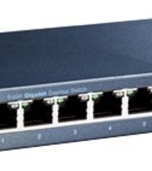 Коммутатор TP-Link SMB TL-SG108 8-port Desktop Gigabit Switch, 8 10/100/1000M RJ45 ports,metal case