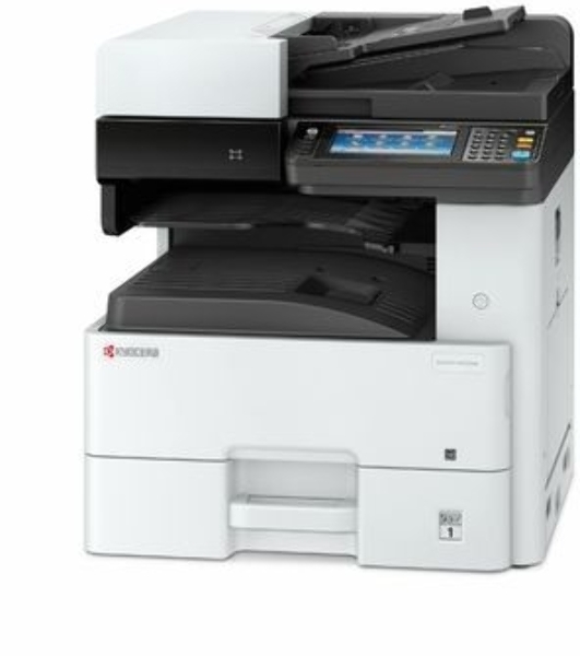 МФУ лазерное Kyocera Ecosys M4132idn (1102P13NL0), A3, ч/б, печ. до 32 стр/мин. (А4) до 17 стр/мин. (А3), скан. до 50 стр/мин., 1200 x 1200 dpi (печать) 600x600dpi (скан.), USB, RJ-45, NFC, Air Print, Mopria
