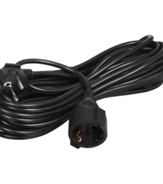 Сетевой удлинитель Buro BU-PS1.10/B 10м (1 розетка) черный (пакет ПЭ)