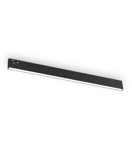 Трековый светильник GL2325 BK черный IP20 20W 3CCT 3000-6400K 48V 400*10*37