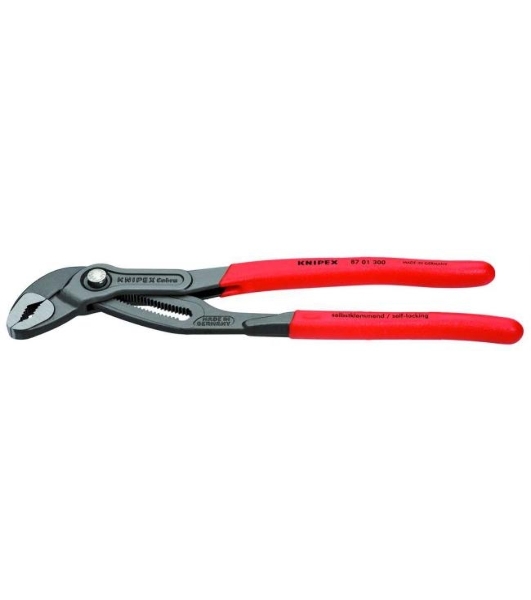 Ключ Knipex 8701300 -'КОБРА'300мм универсальные переставные с пластмас нескользящими чехлами